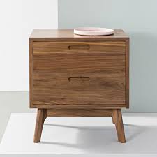 Maximus 2 Drawer Bedside Table Solid Walnut 55x45x60cm Angled Legs Buy Now Aud 999 Pre Order Aud 799 Goruntuler Ile Komidin
