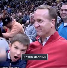 The pair married on 17 march 2001. Peyton Manning S Son Marshall Steals The Show At Nba Game Daily Mail Online