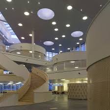 Orestad College Is A New Educational Building In Copenhagen Denmark Designed By 3xn Archi Interior Design School Interior Design Colleges Danish Architecture