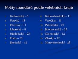 Volby do sněmovny by vyhráli piráti a stan. Volby Do Poslanecke Snemovny V Cr Ppt Stahnout
