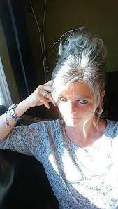 The New Arctic Fox Look Love What My Hairstylist Sil Did To Match Up My Grey Gray Hair With My Ends So I Hot Hair Styles Long Gray