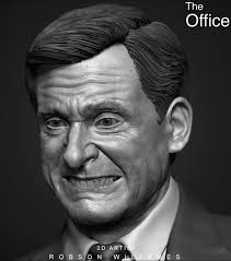 Hello friends!!! I want to show you a project I did a while ago, Michael  Scott from the series The Office, for me it's one of the most iconic and  funniest expressions