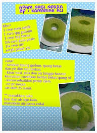 Apam Nasi Noxxa Pressure Cooker Recipes Pressure Cooker Steamed Cake