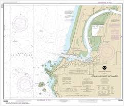 Noaa Chart Coquille River Entrance 18588