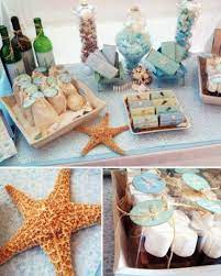 Unique bridal shower decorations from independent artists. 35 Cool Beach Bridal Shower Ideas Beach Bridal Showers Beach Bridal Beach Theme Wedding