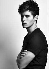 Black And White Man Handsome Black Clothes Hairstyle Fashion Character Inspiration Guys Hush Hush