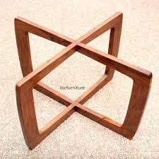 Make a mini wooden wall console. Wooden Centre Table Base For Glass Top Coffee Table Bic