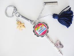 Thank You Keychain Mistress Etsy Metal Chain Keychain