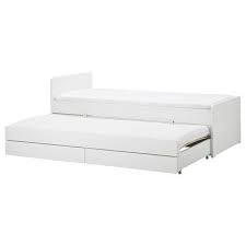Brimnes Daybed With 2 Drawers 2 Mattresses White Meistervik Firm Ikea Pull Out Bed Bed Storage Bed Frame