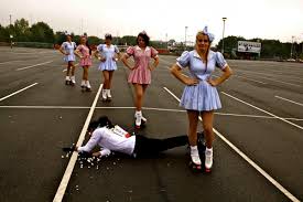 It is a waitress who wears rollers skates and delivers food to customers that way. Drive In Cinema Auditions Roller Skating Waitresses At Brent Cross Shopping Centre Times Series