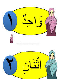 Learn the arabic abjad (alphabet) 2. Nombor 1 10 Arab