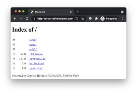 GitHub - EtherDream/http-server-online: Start a local HTTP server without  any tools, just open a web page.