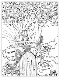 Lucky Charms Coloring Page Lucky Clover In 2020 Coloring Pages Heart For Kids Lucky Charm