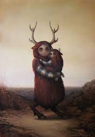 Mother And Child 72 Jpg 545 789 Pixels Art Weird Creatures Creature Art