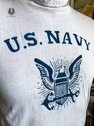 Us Navy Vintage Military T Shirt Vintage Brand Clothing Military Shirts Military Shirts Outfit