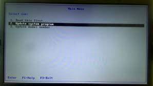 Lenovo Stuck On Bios Update Update System Program Super User