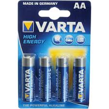 A varta® battery is always the best solution. Varta High Energy 1 5v Aa Lr6 Alkaline Battery V4906121414 B H