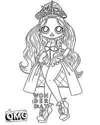 Printable lol doll merbaby coloring page. Coloring Pages Lol Omg Download Or Print For Free