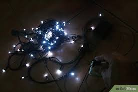Connecting strings of christmas lights in a continuous series is one of the necessary steps in creating the look you want to achieve while keeping your home, inside and out, safe from overheating bulbs. 4 Ways To String Christmas Tree Lights Wikihow