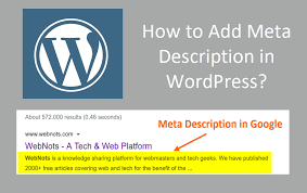 Maybe you would like to learn more about one of these? How To Add Meta Description In Wordpress Site Webnots