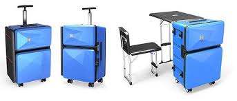En esta página, podéis encontrar complementos hechos a mano,maletas antiguas restauradas y más. Auca Multi Purpose Luggage Transforms Into Furniture The Gadgeteer