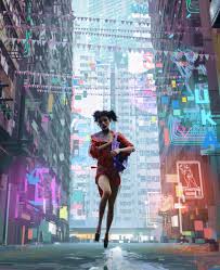 Netflix S Love Death Robots In Hong Kong Director Of The Witness On His Theme And Inspiration South China Mor Cyberpunk City Cyberpunk Girl Cyberpunk Art