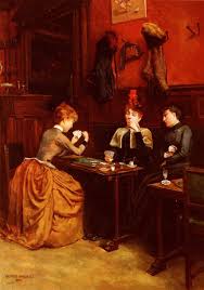 Charles Hoffbauer In The Restaurant 1907 Alexandre Auguste Hannotiau Aleksandr Murashko In A Cafe 1902 John Duncan Pieter De Hooch Painting Art Painting