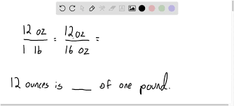 See full list on rapidtables.com Solved Twelve Ounces Is What Part Of A Pound Hi