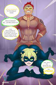 chat noir x king monkey - Page 1 - IMHentai