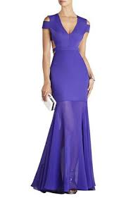Bcbg Com Bcbg Com Cutout Gown Bcbg Dresses Royal Purple Dress