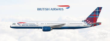 british airways boeing 757 200 colouring the sky real