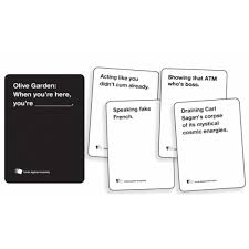 Each round, one player asks a question from a black card, and everyone else answers with their funniest white card. Cards Against Humanity Is Now Free To Play Online Update Nerd Reactor