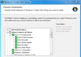 Codecs are computer programs that encode or decode videos, and different codecs work with various video formats. Windows 7 Codec Pack Free Download 64 Bit 32 Bit