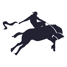 Rodeo Cowboy Silhouette Ad Sponsored Paid Silhouette Cowboy Rodeo Art Silhouette Png Black And White