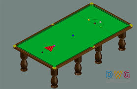 The pool will dispatch every query passed to pool.query on the first available idle client. 3d Billiards Table Dwg Download Dwgdownload Com