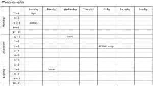 Study Planner And Timetable Study Plan Template Study Planner Timetable Template