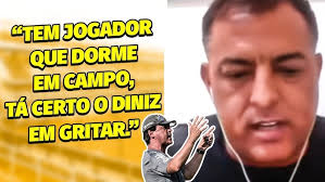 Marcelo Passos: "Tem jogador que dorme em campo, tá certo o Diniz em gritar"