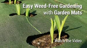 Garden mats are the organic grower's choice for highly effective natural weed control. Garden Mats Landscape Fabric Weed Barrier The Weed Free Garden Solution