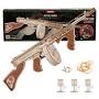 ROKR 3D Wooden Puzzles For Adults-Rubber Band Toy Tommy Gun-Model Kits To Build For Adults-Wood Puzzles Adult-Hobbies For Men-Gift Idea For Christmas from fado168.com