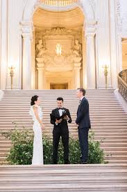 The current san francisco city hall is a reincarnation of the building which was destroyed by the 1906 earthquake secondly, chairs and a table will be provided, and this allow your guests to formally be seated for the ceremony booking sasha photography for your san francisco city hall wedding. San Francisco City Hall Wedding With A Modern Flair