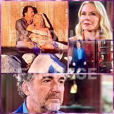 Brooke was stabbed in the back by Taylor just as Liam was fighting for his  life