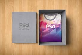 Free T Shirt Box Packaging Mockup Psd Psd Graphics Free Photoshop Mockup Psd T Shirt Box Packaging Mockup Free Psd Free Mockup Free Psd