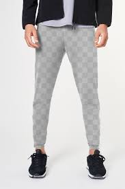 Layered psd easy smart object insertion license: Png Men S Gray Jogger Pants Mockup Free Image By Rawpixel Com Roungroat Clothing Mockup Grey Joggers Apparel