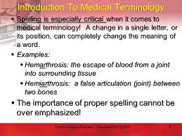 Medical Terminology Introduction To Medical Terminology Medical Words Are Unique A Single Medical Term Can Express A Complicated Idea Catheter Ppt Download