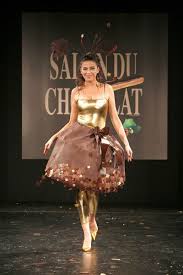 Jovanka Sopalovic Au Defile Du Salon Du Chocolat Defile Mode Chocolat Mode
