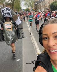 Rock Rower Tackles London Marathon