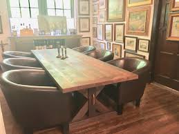 Extra Low Table To Accommodate Client S Club Chairs This Table Has A Dark Tung Oil Finish Custom Furniture Low Tables Club Chairs