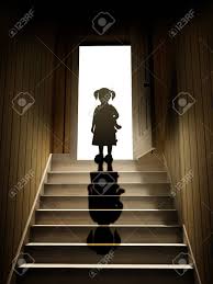 They don't just limit weather damage and enhance energy efficiency; Little Girl On Steps Leading From A Dark Basement To Open The Door 3d Render Stock Photo Picture And Royalty Free Image Image 66748605