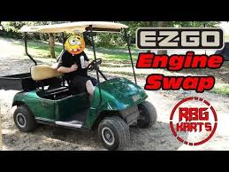Ezgo Electric Golf Cart Duromax 18hp Engine Swap Ep1 Youtube In 2020 Golf Carts Electric Golf Cart Golf Cart Heater
