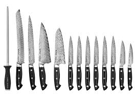 Bob Kramer Knives 14 Piece Damascus Chef S Knife Set By Zwilling Cutlery And More Knife Set Kitchen Damascus Steel Kitchen Knives Knife Sets